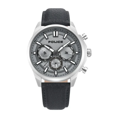 Afbeelding van Police Rangy Chronograaf, Heren, Maat: One Size, Grey