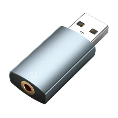 Afbeelding van MMOBIEL USB naar 3,5 mm jack audio adapter externe geluidskaart aansluiting voor hoofdtelefoon en microfoon Windows, Mac, PS5, PS4, laptop, pc