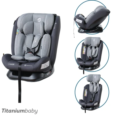 Afbeelding van Titanium Baby Autostoel Vigo I Size Grey