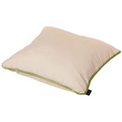 Afbeelding van Madison sierkussen 45x45 cm Velvet green piping / Panama linnen