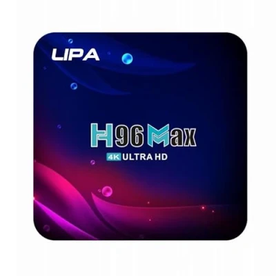 Afbeelding van Lipa H96 Max Android Tv box 2 16 GB 11 Mediaplayer voor media streamer Met Kodi, Netflix en Playstore 4K decoder Apps via internet Wifi ethernet Dolby geluid Bluetooth