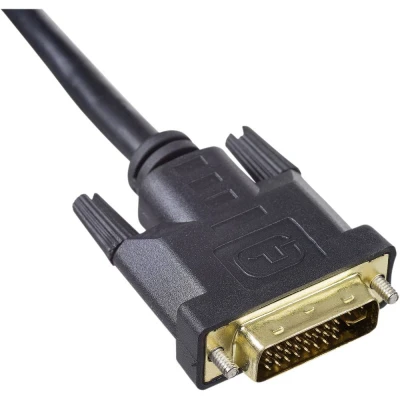 Afbeelding van Akyga AK AV 03 DVI kabel Aansluitkabel 1.8 m Zwart