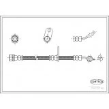 Afbeelding van CORTECO 19032190 Remslang Vooras links 540 TOYOTA: Carina E Hatchback