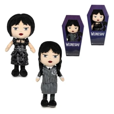 Afbeelding van Wednesday Addams Plush 32cm School Uniform