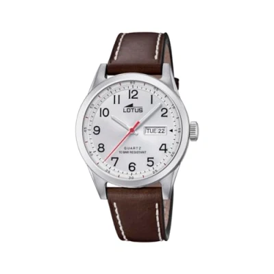 Afbeelding van Lotus Classics BELT Horloge, Heren, Maat: One Size, White