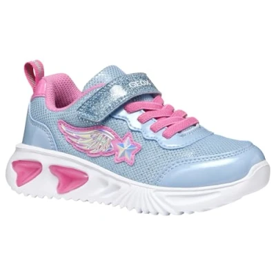 Afbeelding van Geox Meisje Assister Girl Sneakers, Roze (Sky Pink)