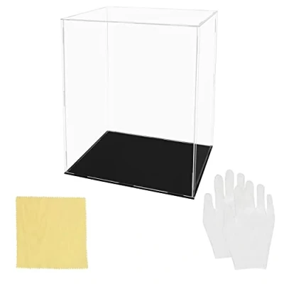Afbeelding van Belle Vous Helder Acryl Display Kast Standaard Set 25 x 20 30 cm Grote Stofvrije Doos voor Actiefiguren, Toys, Minifigures, Collectibles &amp; Modellen