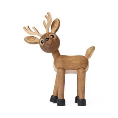 Afbeelding van Spring Copenhagen Wooden Figure Animal Deer &quot;Star&quot; 350g H26.2xW11.7xL18cm (made in Vietnam) speelgoedfiguur kinderen en volwassenen