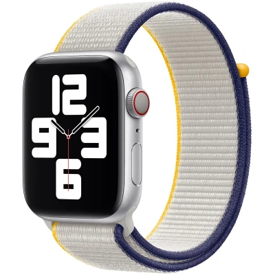 Afbeelding van Apple origineel Sport Loop Watch 38mm / 40mm 41mm Sea Salt MJFR3ZM/A