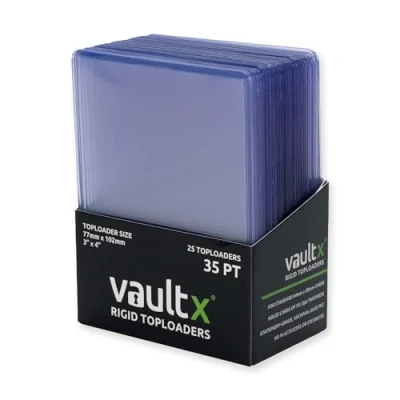 Afbeelding van Vault x Set van 25 hoogwaardige naadloze 35 pt kaarthouders, 7,6 10,2 cm, voor verzamelkaarten en sportkaarten