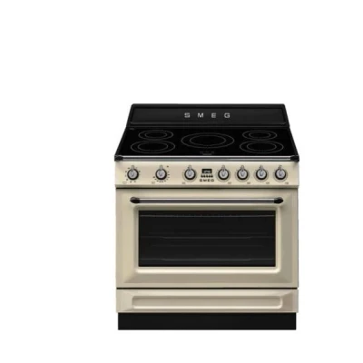 Afbeelding van SMEG TR90IMP Victoria Esthetisch Fornuis met Inductie Kookplaat 90 x 60 cm
