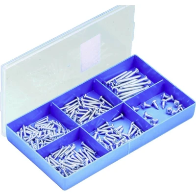 Afbeelding van 804428 Plaatschroeven assortiment 200 onderdelen