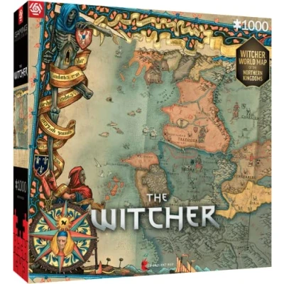 Afbeelding van Good Loot The Witcher 3 Puzzel 1000 Pieces Northern Kingdoms (Diversen) Nieuw