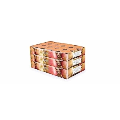 Afbeelding van pajoma® Set van 3 geurende theelichtjes appel, kaneel, 90 in aluminium schaal, brandduur ca. 4 uur, hoogte 1,5 cm, diameter: