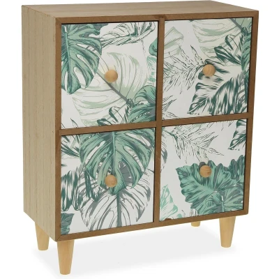Afbeelding van Doos Juwelenkistje Versa Mint Hout (11 x 25 24 cm)