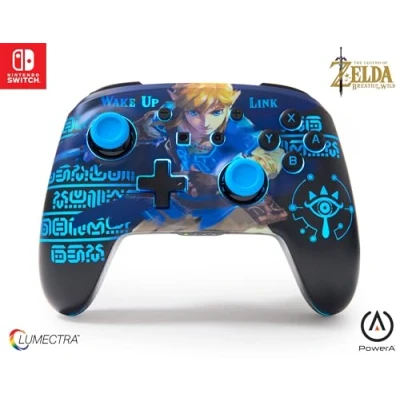 Afbeelding van PowerA ENAHNCED Draadloze controller (Switch OLED, Switch Lite, Switch), Controller, Zwart
