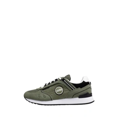 Afbeelding van Colmar Originals Travis BOLD Sneakers laag, Heren, Maat: 44, Military green Leer en textiel