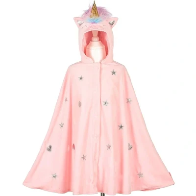 Afbeelding van Souza for kids verkleedcape eenhoorn pink 4 8 jaar