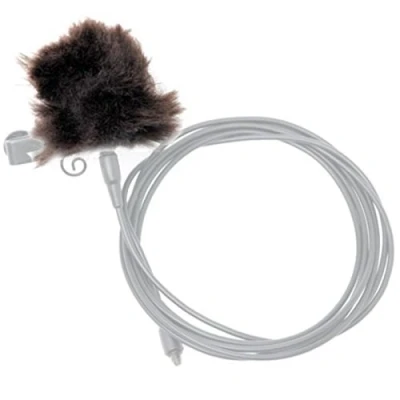 Image de Bonnette pour microphone lavallière Rode Minifur lav Noir