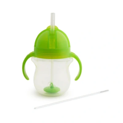 Afbeelding van Munchkin Drinkbeker Click Lock Tip &amp; Sip Straw Cup Green
