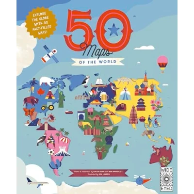 Afbeelding van Americana 50 Maps of the World