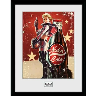 Afbeelding van Gb Eye Poster In Lijst Fallout 4 Nuka Cola 30 X 40 Cm