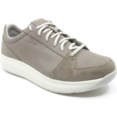 Afbeelding van Joya, OLIVER Beige, JY527A, Beige heren sneaker met schokdempende PU zolen wijdte H