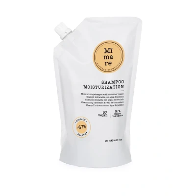 Afbeelding van Mïmare Moisturizing Shampoo 480ml Voor Alle Haartypen Zonder Sulfaten Siliconen