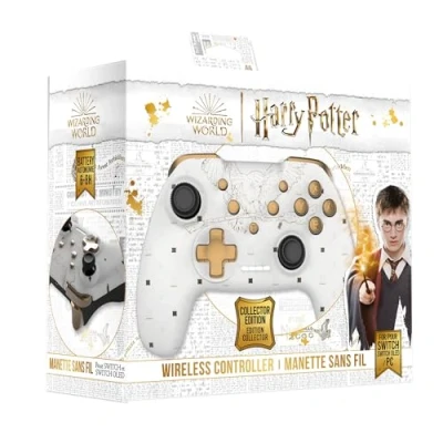Afbeelding van Harry Potter Draadloze controller gechikt voor Nintendo Switch Hedwig model 1M kabel