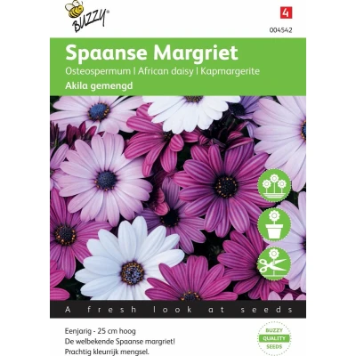 Afbeelding van Osteospermum Akila mix Spaanse Margriet Tuinplus Buzzy