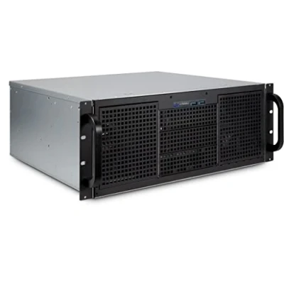 Afbeelding van Inter Tech 4U 40240 Rack Zwart, Grijs