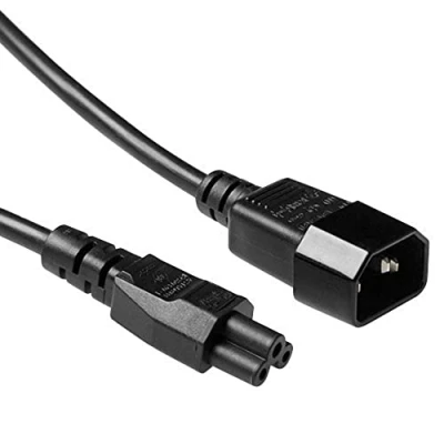 Afbeelding van ACT Netsnoer C14 C5 zwart 3 m (3 m), Stroomkabel