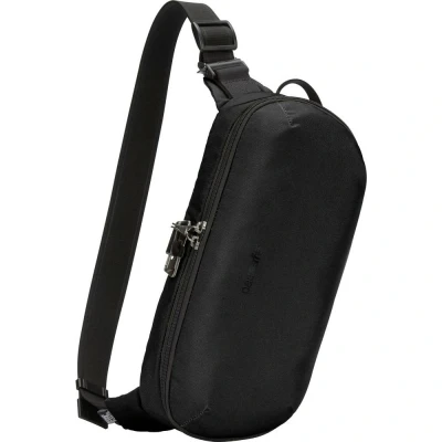 Afbeelding van Pacsafe V Urban Slingpack 5 L Anti diefstal Backpack RFID blokkerend Slingrugzak Beveiligde Tas Reistas Waterafstotend Zwart