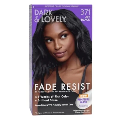 Afbeelding van Dark &amp; Lovely Permanent Hair Color 371 Jet Black