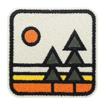 Afbeelding van Patch om op te strijken Retro Nature Boompatch Vintage Outdoor Tree strijken, Bospatches naaien, zonnepatches, bergen, natuurlijke patches Finally Home