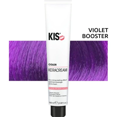 Afbeelding van KIS KeraCream Color Haarverf 100ml Violet Boost