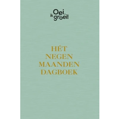 Afbeelding van Fontaine uitgevers oei, ik groei! hét negen maanden dagboek linnenlook