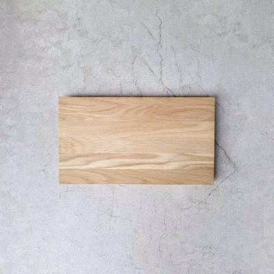 Afbeelding van HOCHO Zenit Snijplank Eikenhout 300x170x15mm Schuine Randen