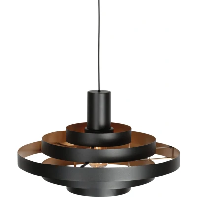 Afbeelding van Hanglamp Halo Cirque, zwart, metaal, Ø 50 cm, E27