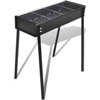 Afbeelding van Houtskoolbarbecue staand vierkant 75x28 cm