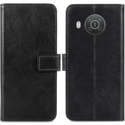 Afbeelding van iMoshion Hoesje Geschikt voor Nokia X20 / X10 Met Pasjeshouder Mandala Bookcase Zwart