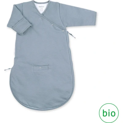 Afbeelding van BEMINI Babyslaapzak MAGIC BAG 1 4m TOG 2.5 Pady waffle + jersey bio Stone