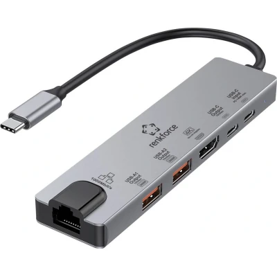 Afbeelding van Renkforce RF USBH 550 USB C dockingstation Geschikt voor merk (dockingstation): Acer, Apple, Asus, Dell, HP, Huawei, Lenovo, Microsoft, Samsung iMac, Lenovo