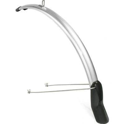Afbeelding van Spatbordset Eurofender Scatto 28&quot; x 51 mm zilver
