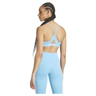 Afbeelding van adidas Aeroreact Training Light Support 3 Stripes Sportbeha voor dames