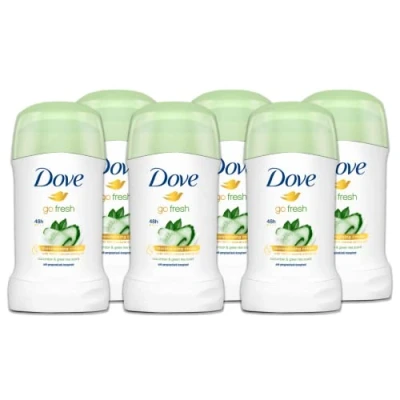 Afbeelding van Dove Go Fresh Deo Stick Cucumber &amp; Green Tea Scent 6 x 40 ml