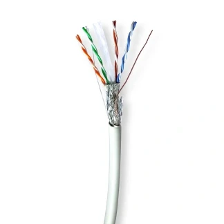 Afbeelding van Netwerkkabel Cat6 S/FTP 305 meter (Stugge kern, 100% koper)