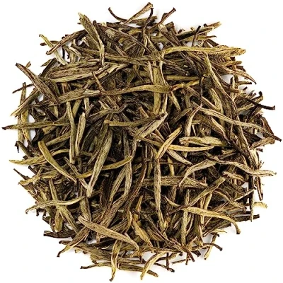 Image de Baihao Yinzhen Thé Blanc Chine Aiguilles D&#039;Argent Chinoise Silver Needle Bai Hao Yin Zhen Aiguille Needles Feuille D Argent Tisane Bio Chinois