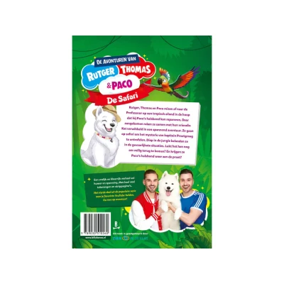 Afbeelding van De avonturen van Rutger, Thomas en Paco 4 Safari