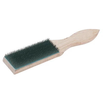 Afbeelding van Silverline Houten Vijl Schoonmaakborstel 40 mm